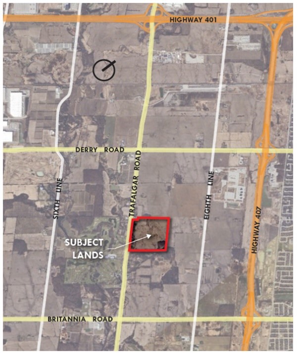 Map of survey