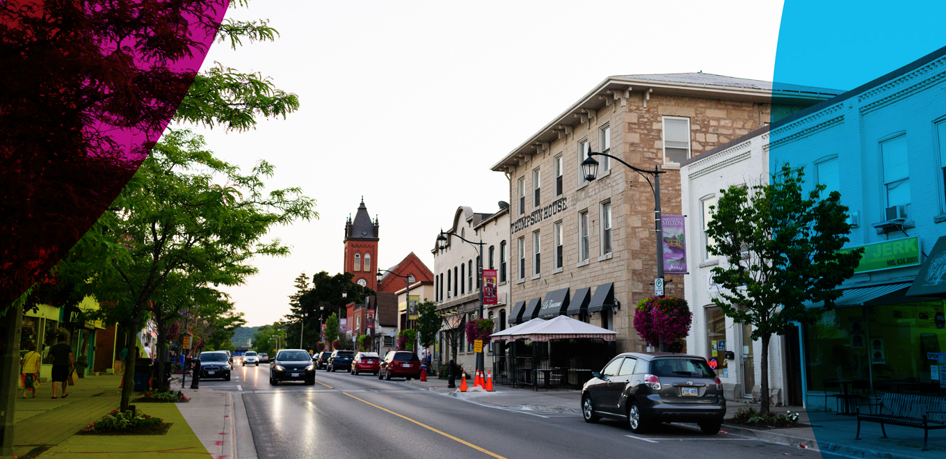 downtown street