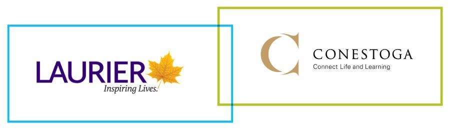 Laurier and Conestoga college logo