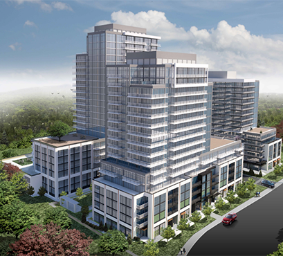 Rendering of proposed building for 101 Nipissing Road