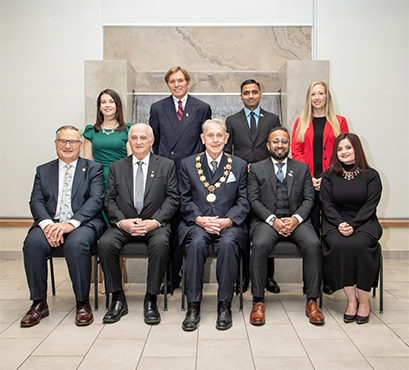 A group shot of Mayor and Council